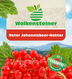 roter Johannisbeer Nektar 1L