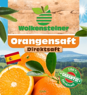 Orangendirektsaft 1L