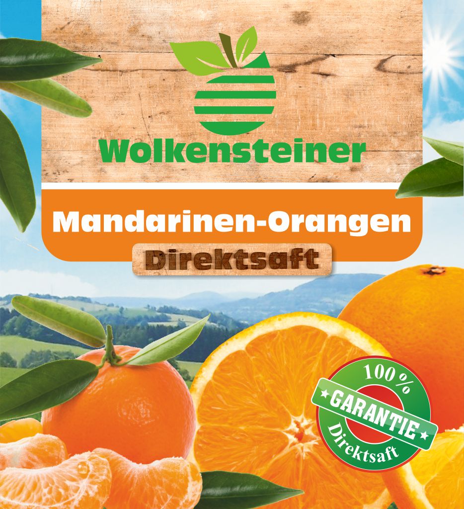 Mandarinen Orangen Direktsaft 1L